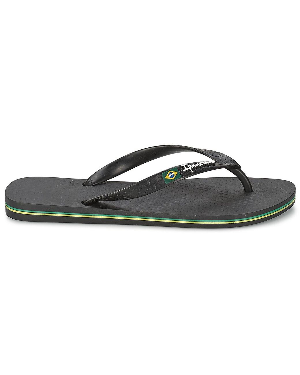 Ipanema Black Clas Brasil Ii Fem Flip Flops / Sandals (shoes)