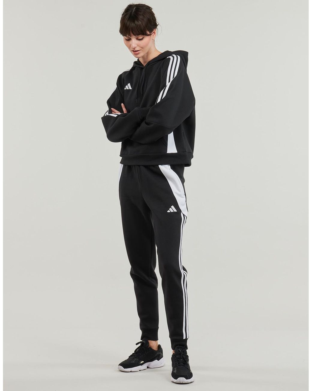 Adidas Black Tracksuit Bottoms Tiro24 Swpntw