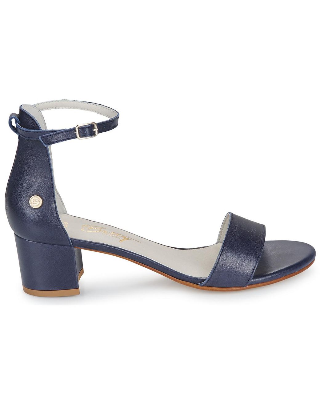Betty London Blue Heeled Sandals Joy