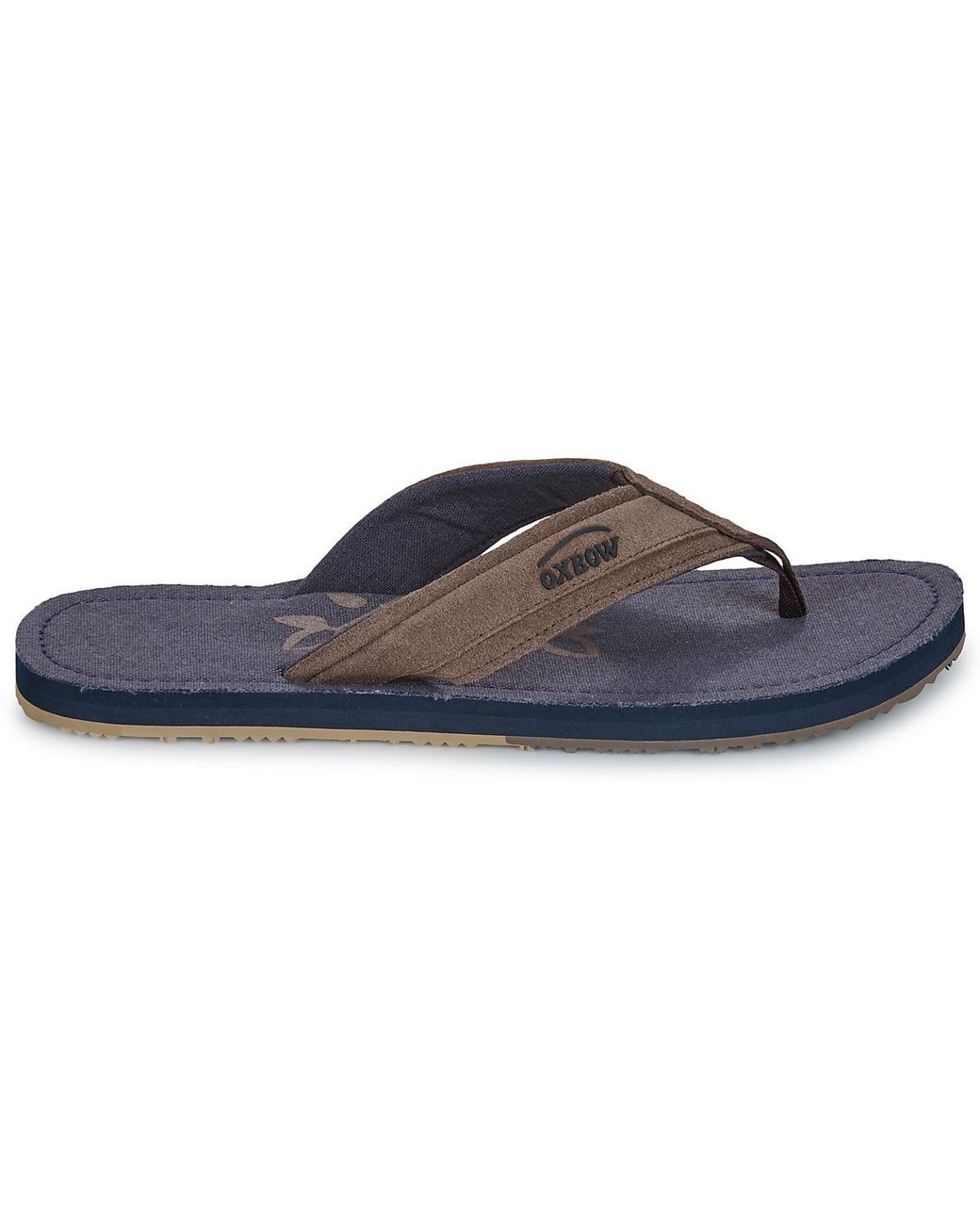 Oxbow Blue Flip Flops / Sandals (shoes) S1vally for men