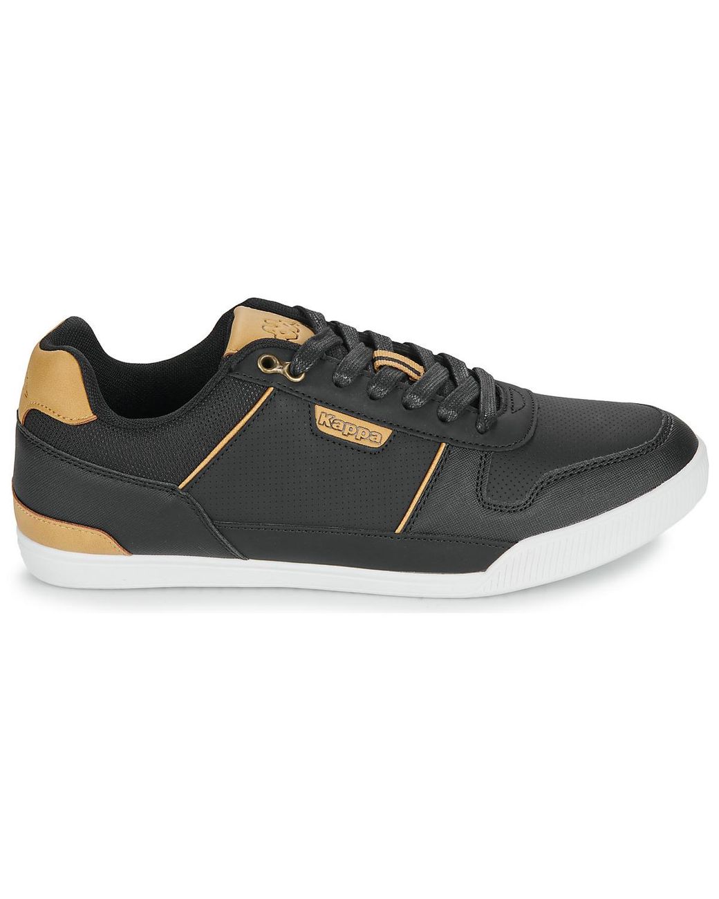 Kappa Black Shoes (trainers) Logo Lenom for men