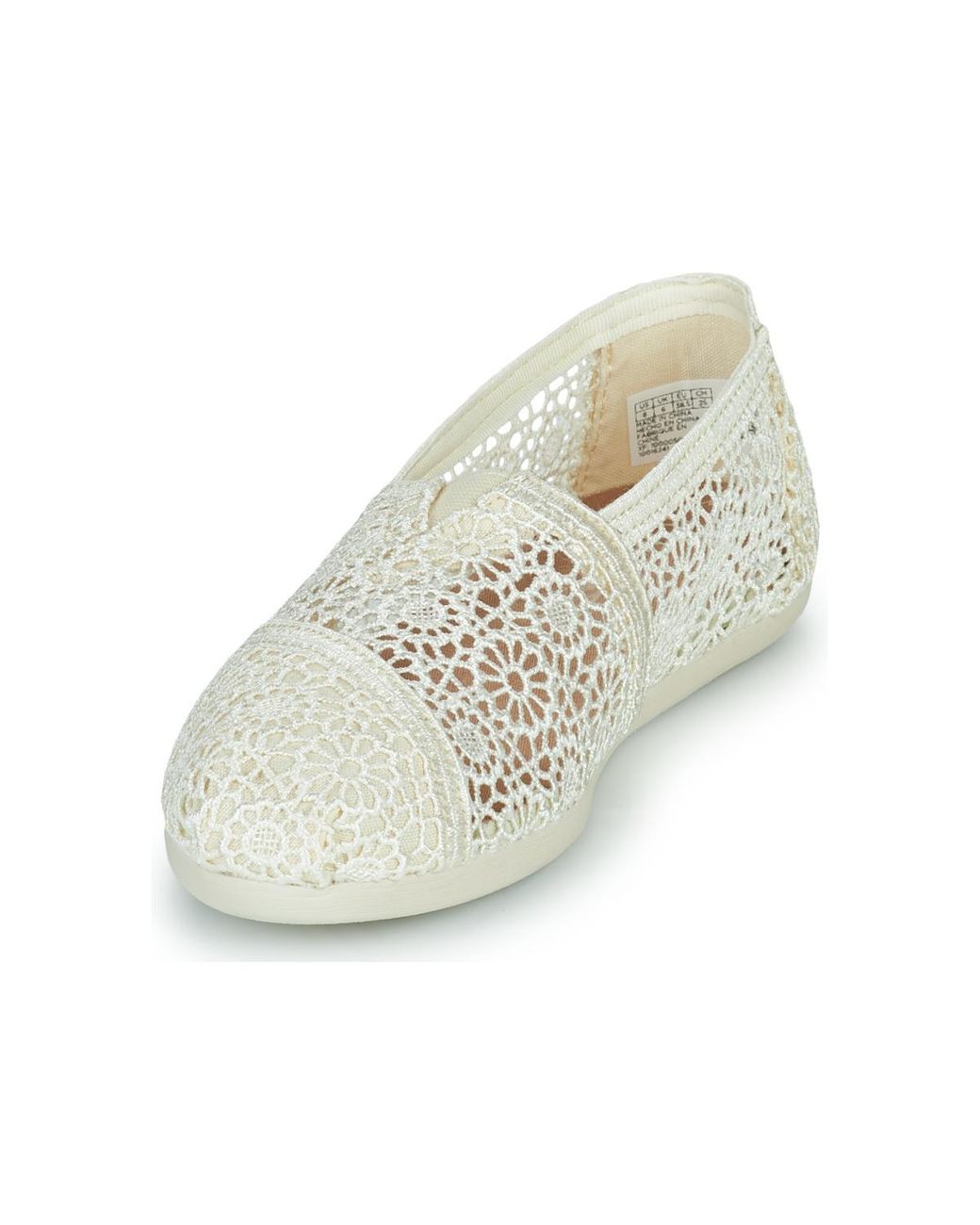 TOMS White Alpargata Espadrilles / Casual Shoes