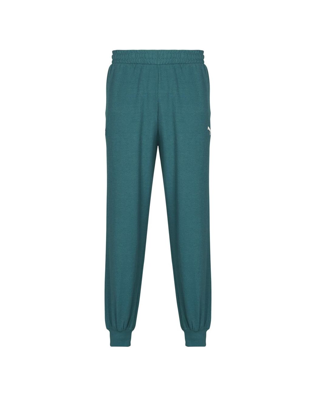 PUMA Green Tracksuit Bottoms Ess Elevated Sweatpants Tr Cl for men