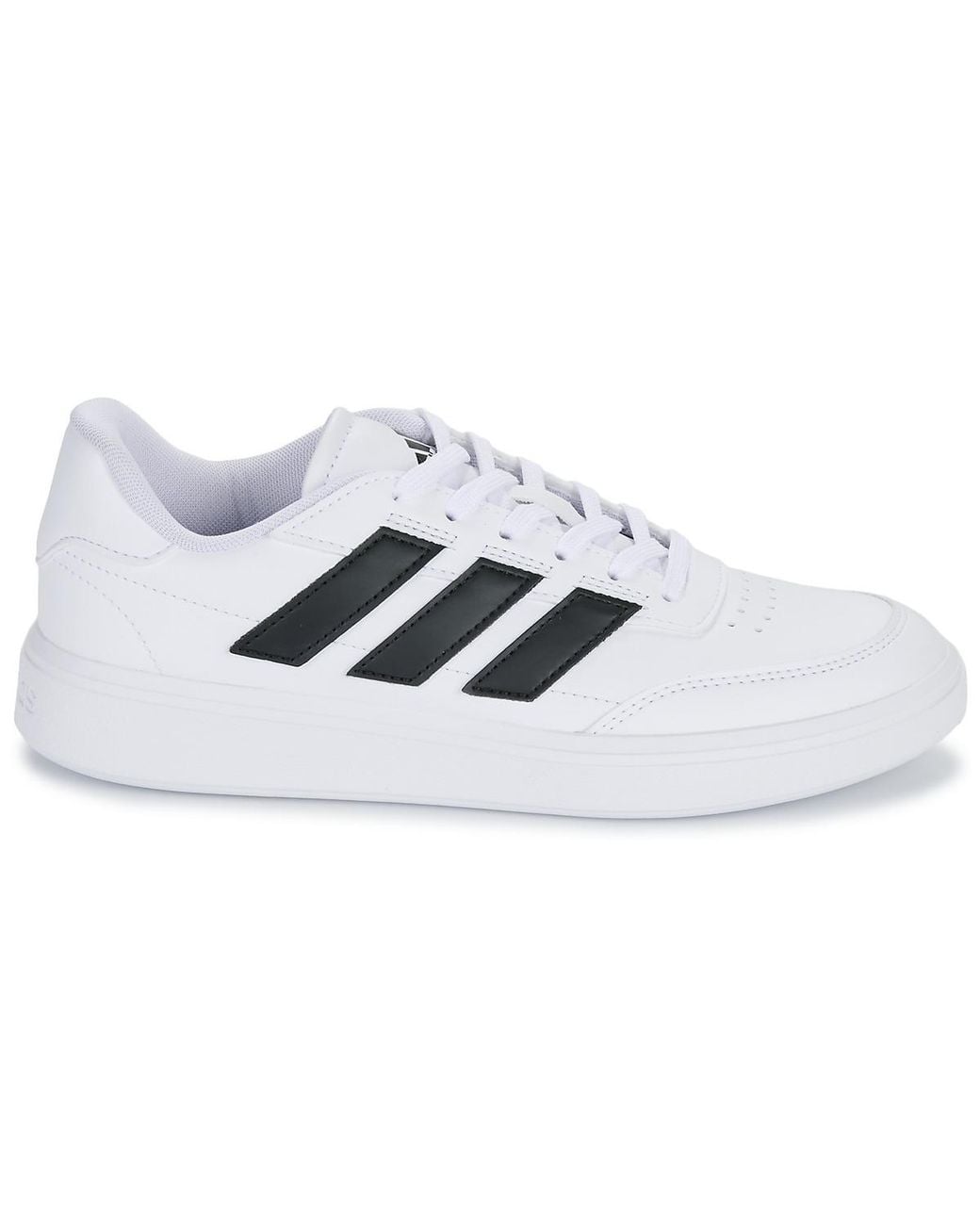 Adidas White Shoes (trainers) Courtblock