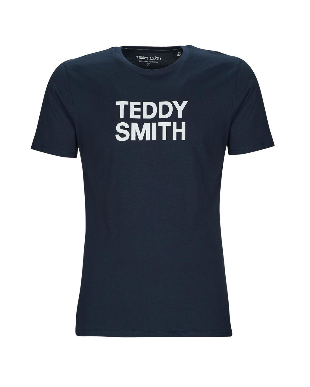 Teddy Smith Blue T Shirt Ticlass Basic Mc for men