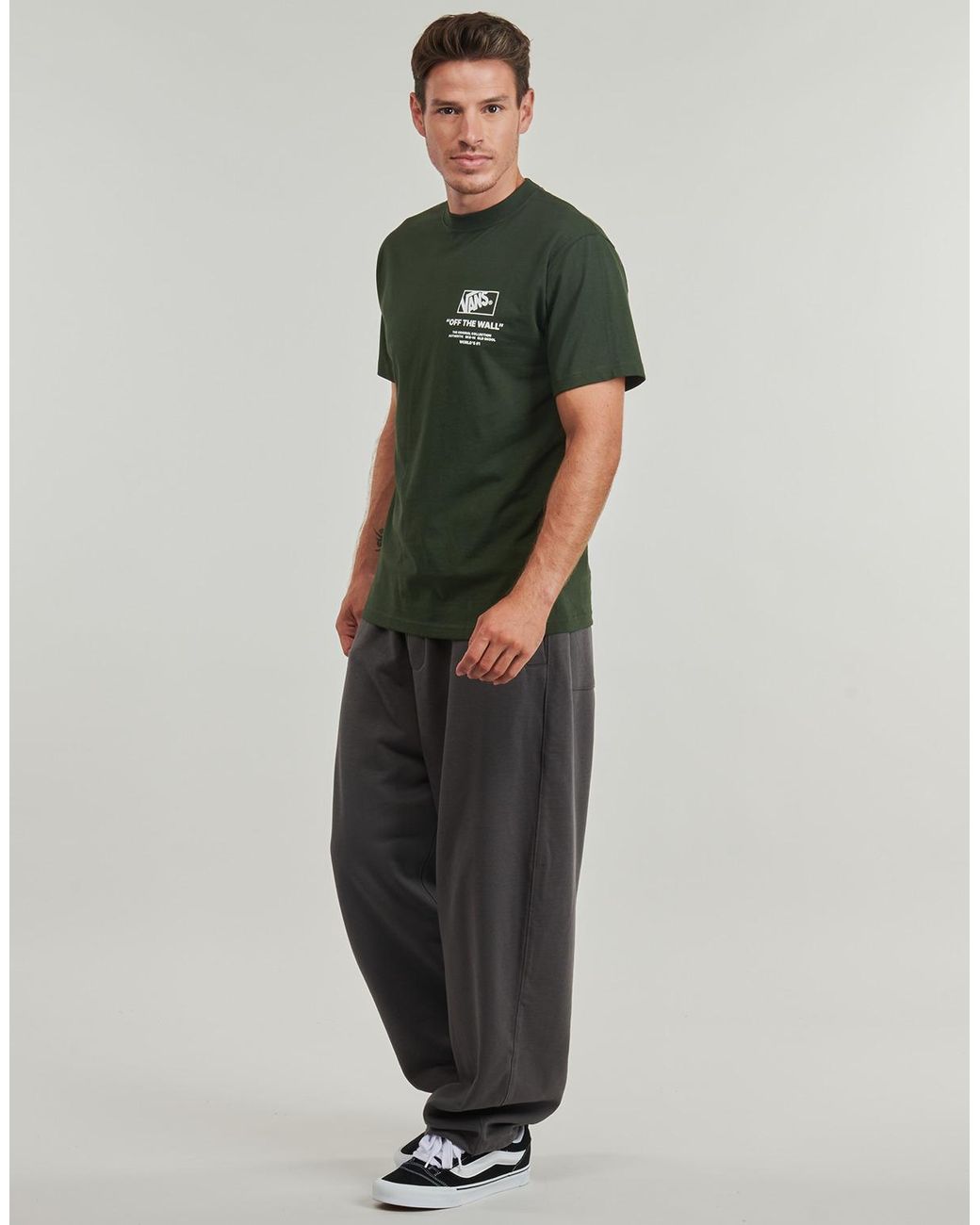 Vans Green T Shirt M Stockpile Ss for men