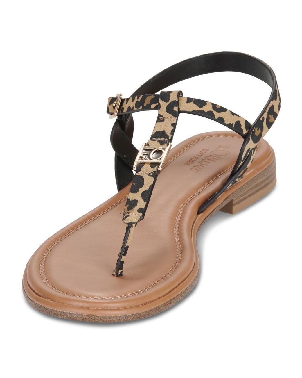 S.oliver Metallic Wedge Sandals 2178749-93a1
