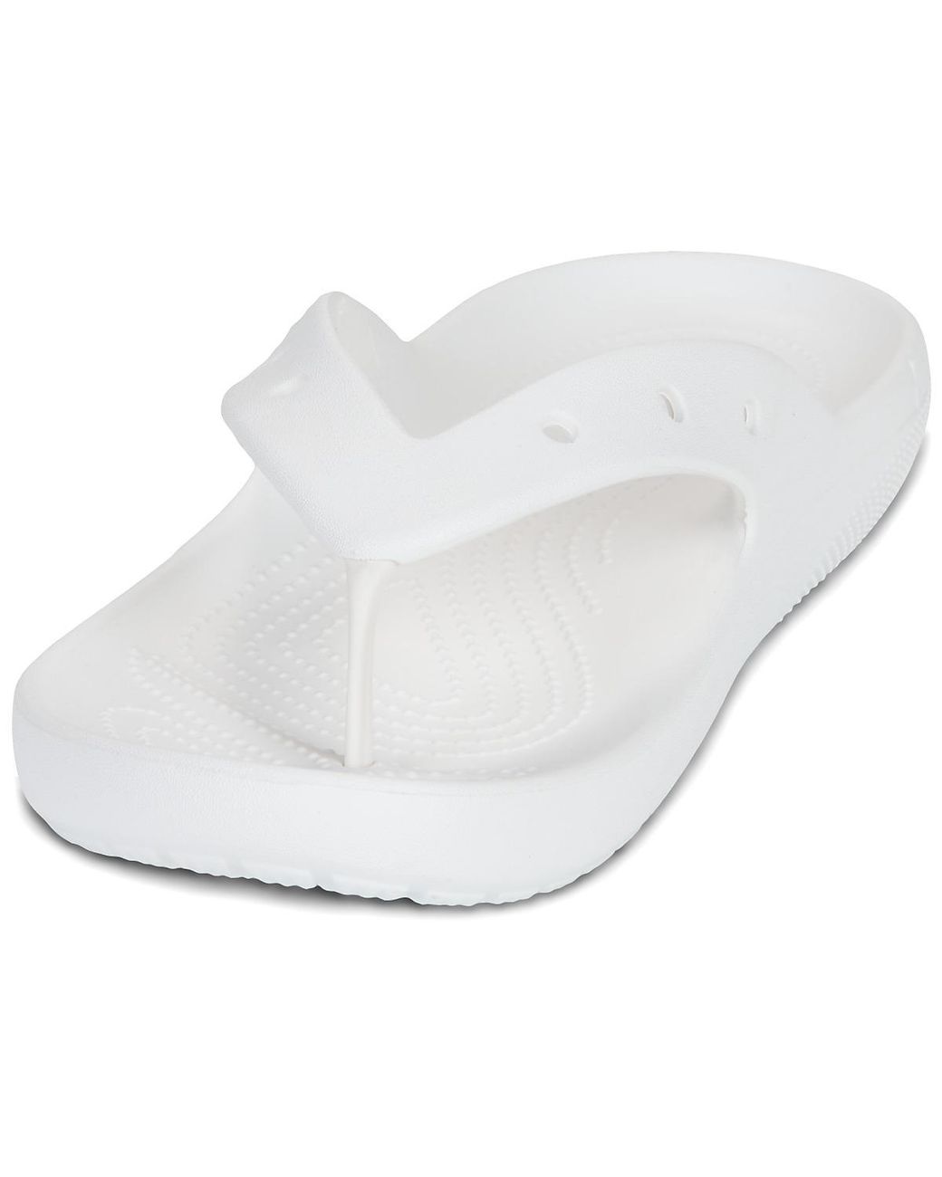 CROCSTM White Flip Flops / Sandals (shoes) Classic Flip