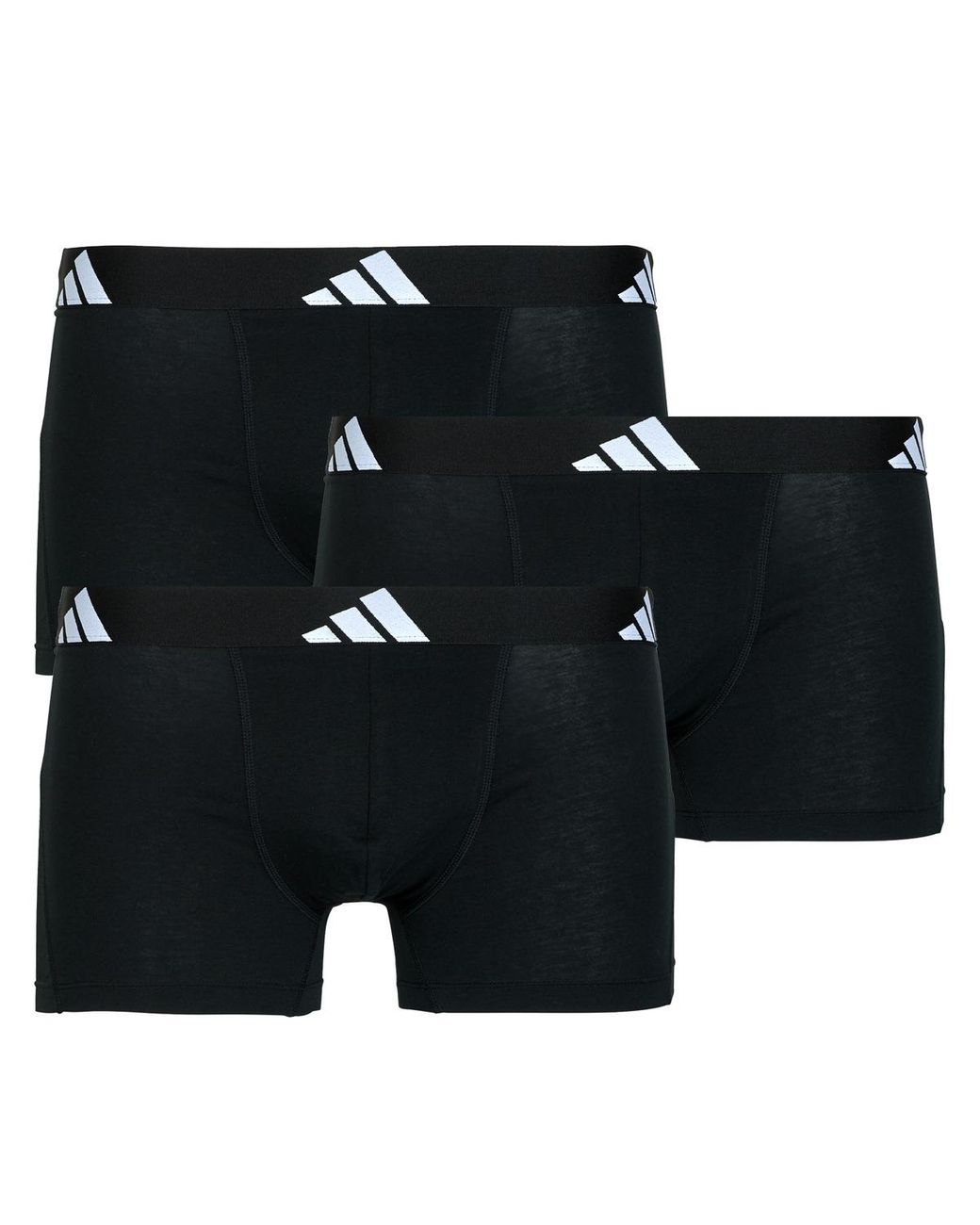 Adidas Black Boxer Shorts Active Flex Cotton Pack De 3 for men