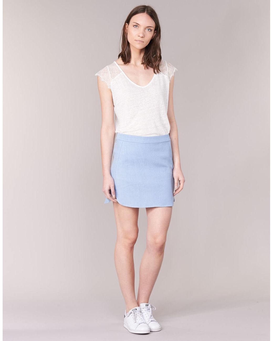 Betty London Iguaniary Women's Skirt In Blue