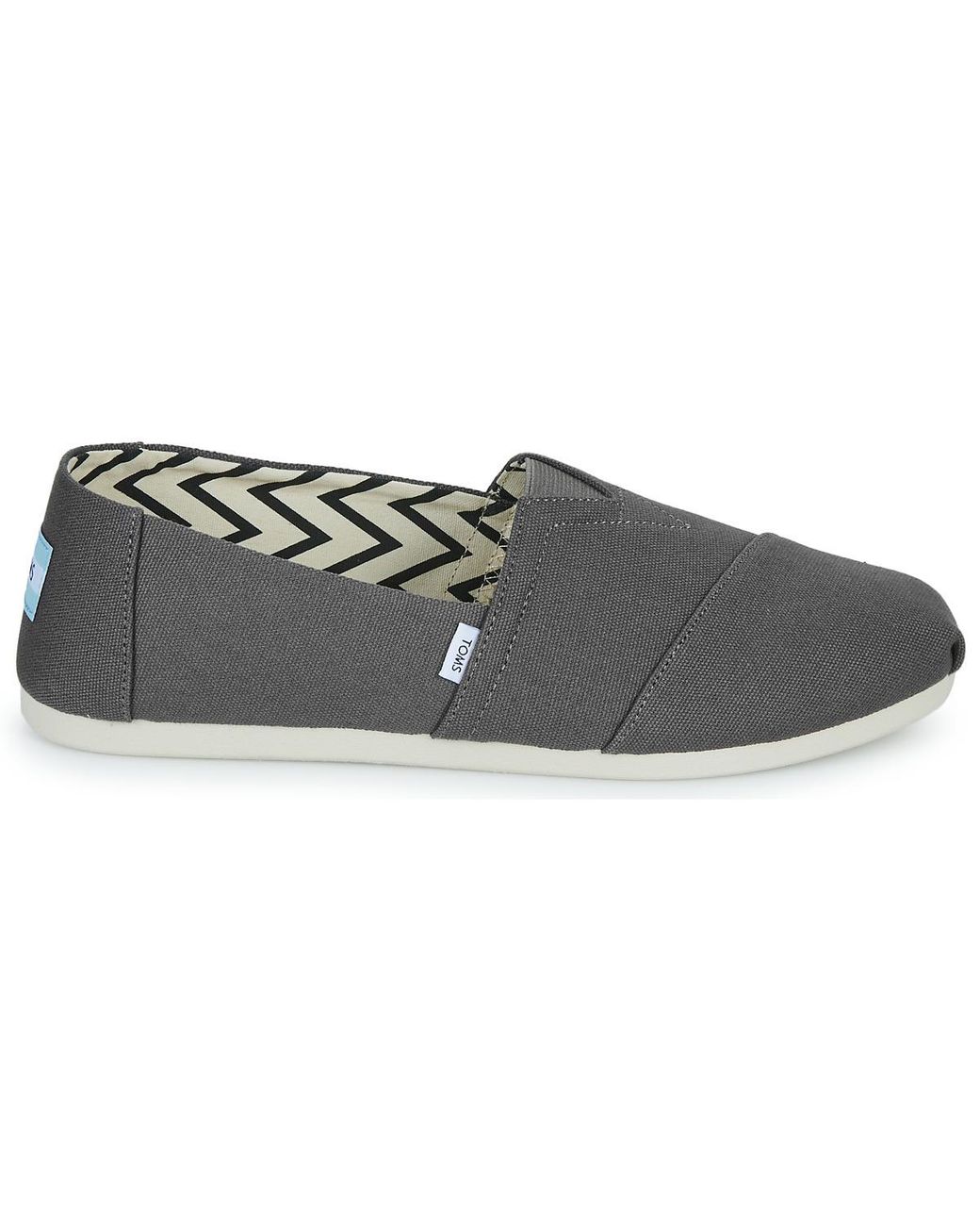 TOMS Gray Alpargata Espadrilles / Casual Shoes for men
