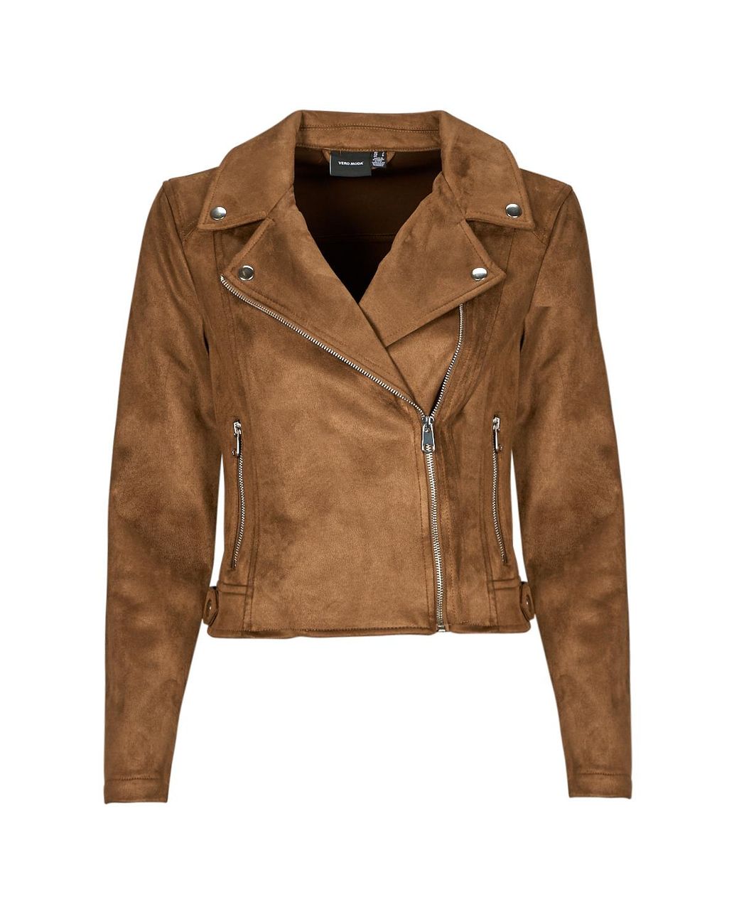 Vero Moda Brown Leather Jacket Vmjose