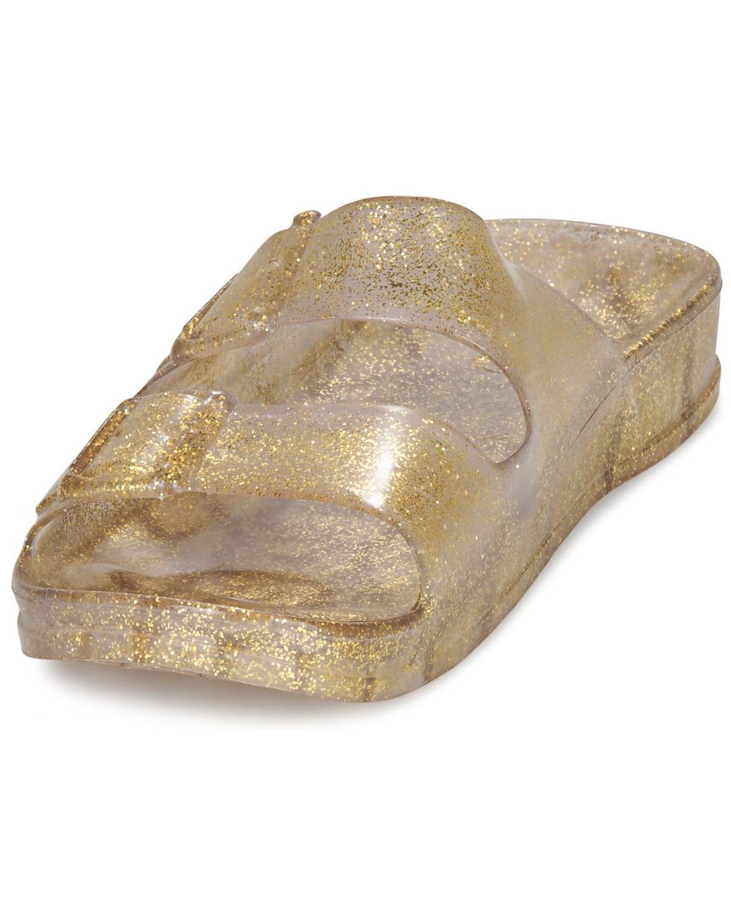 CACATOES Natural Mules / Casual Shoes Anjo Glitter