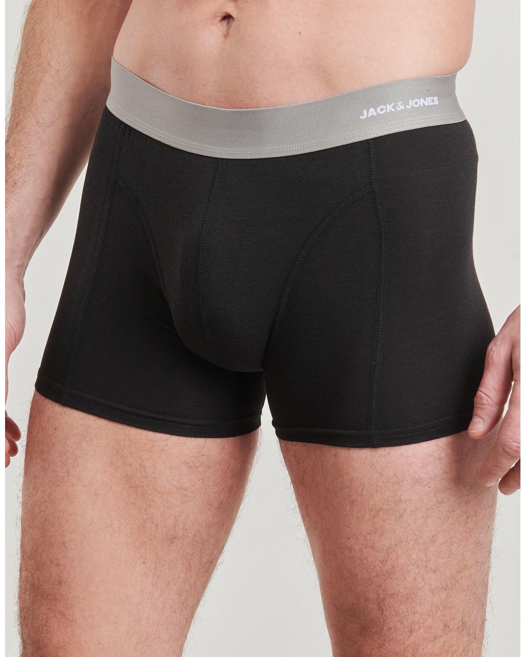 Jack & Jones Black Boxer Shorts Jacnick for men