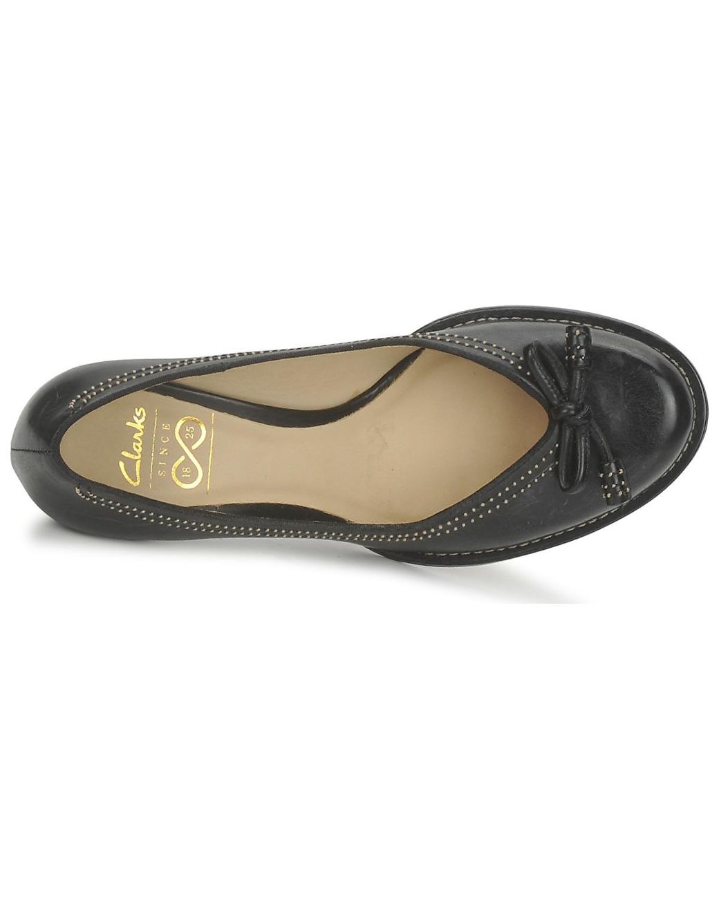 Clarks Leather Bombay Lights Women's Court Shoes In Black | Lyst UK