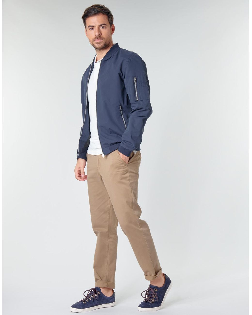 Jack & Jones Blue Jjerush Jacket for men