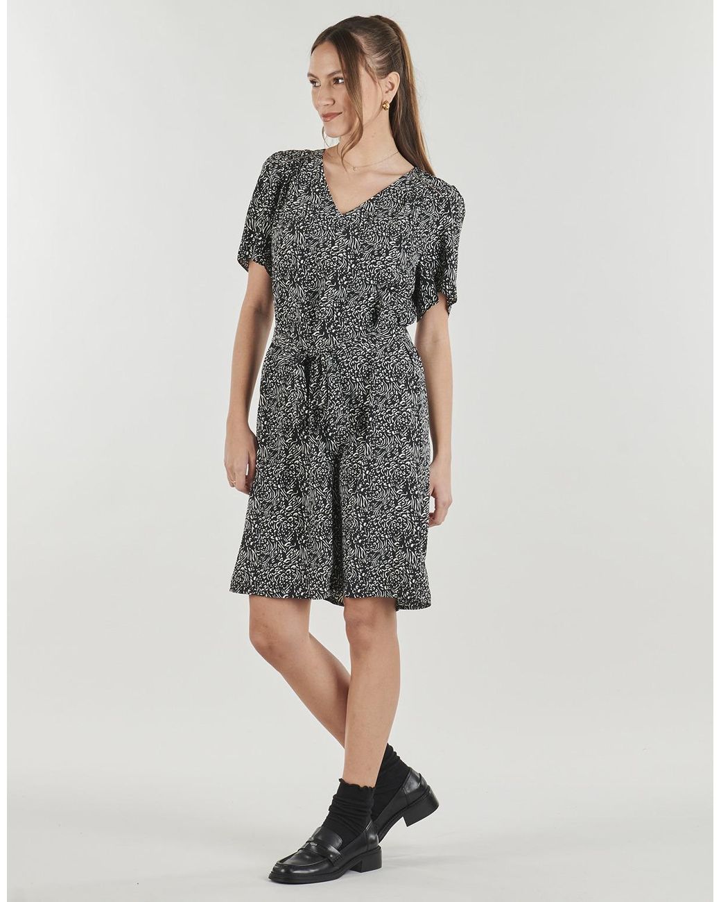 Deeluxe Gray Dress Nala Ro W