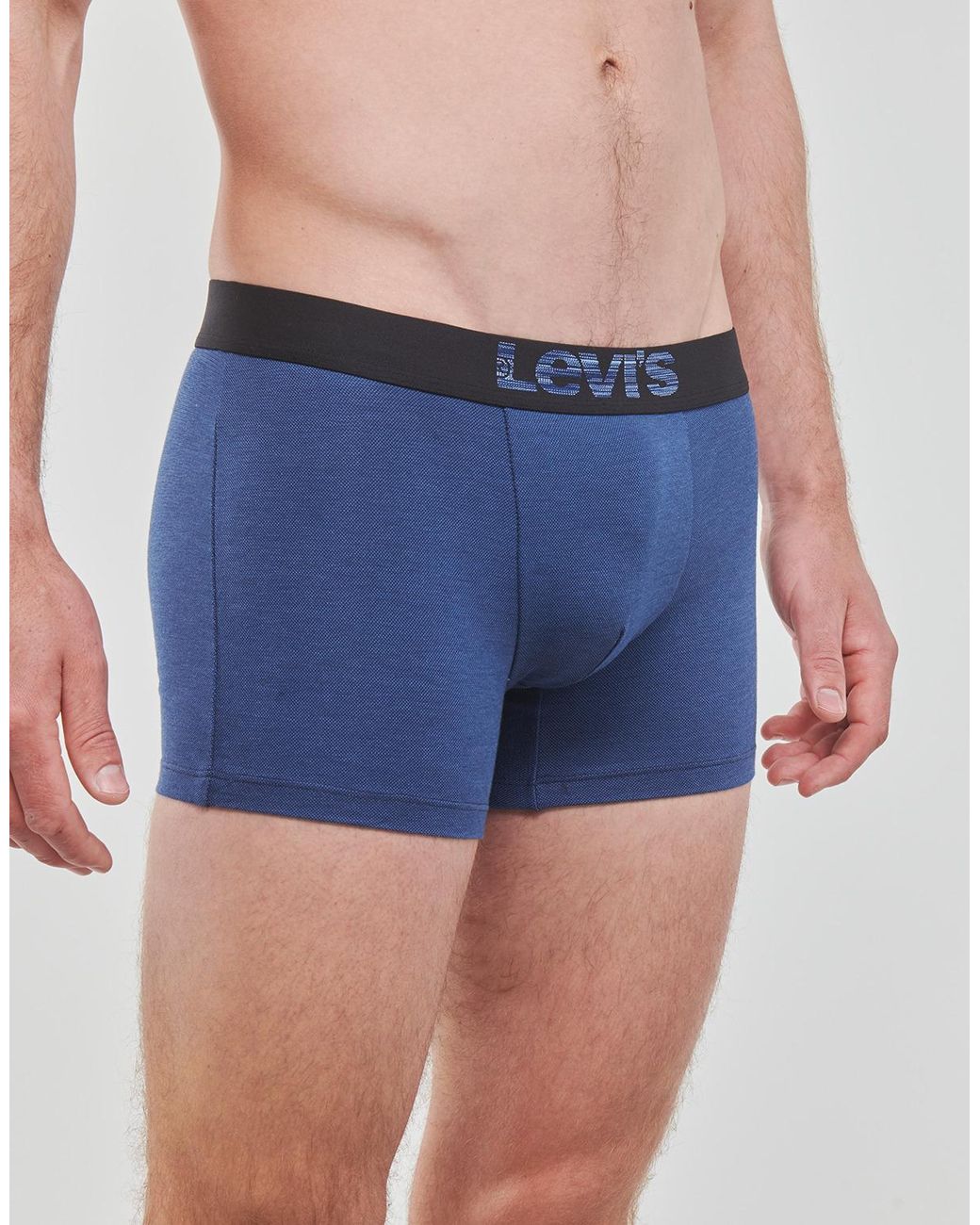 Levi's Blue Boxer Shorts Optical Illusion Pack X2 for men