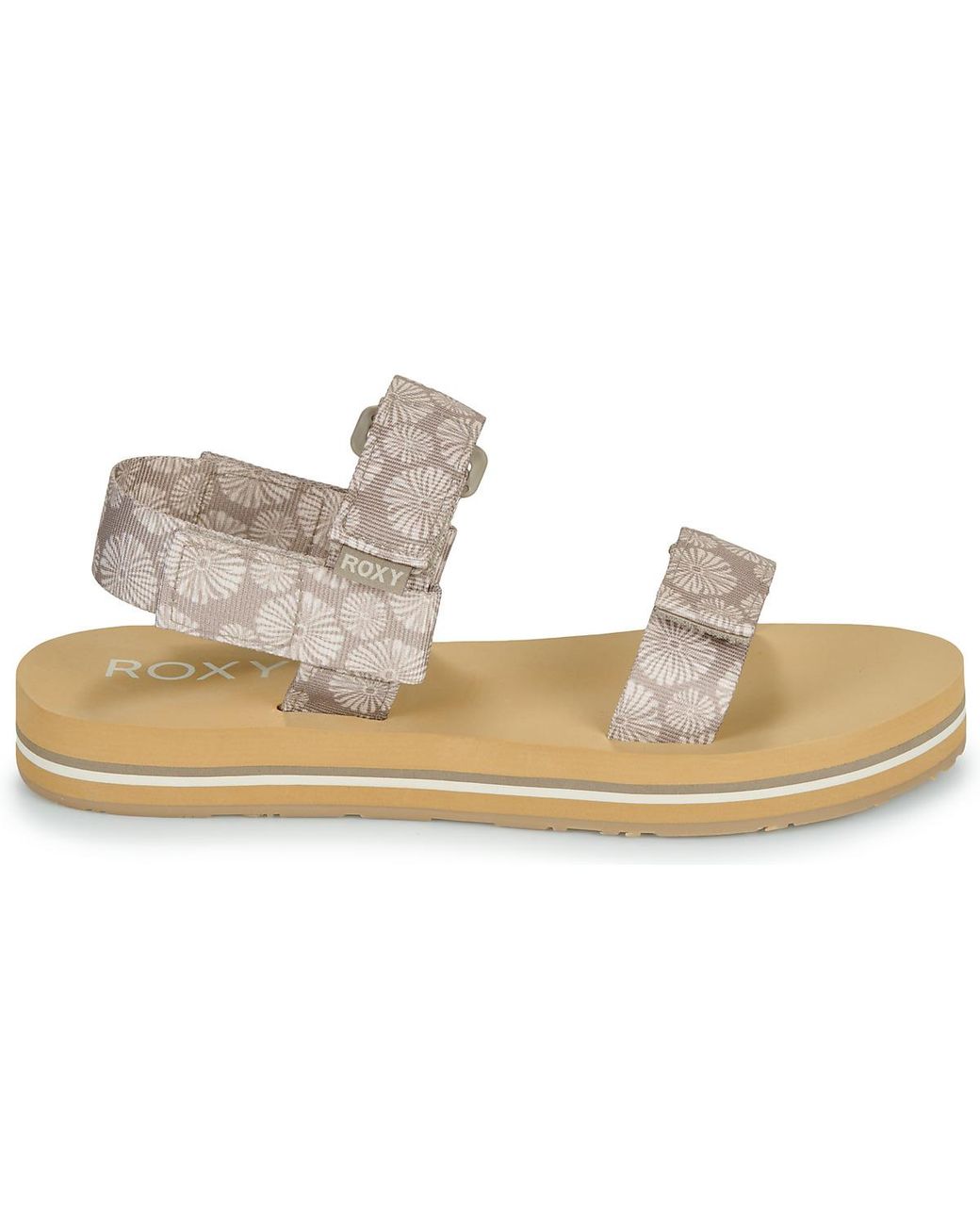 Roxy Metallic Flip Flops / Sandals (shoes) Cage