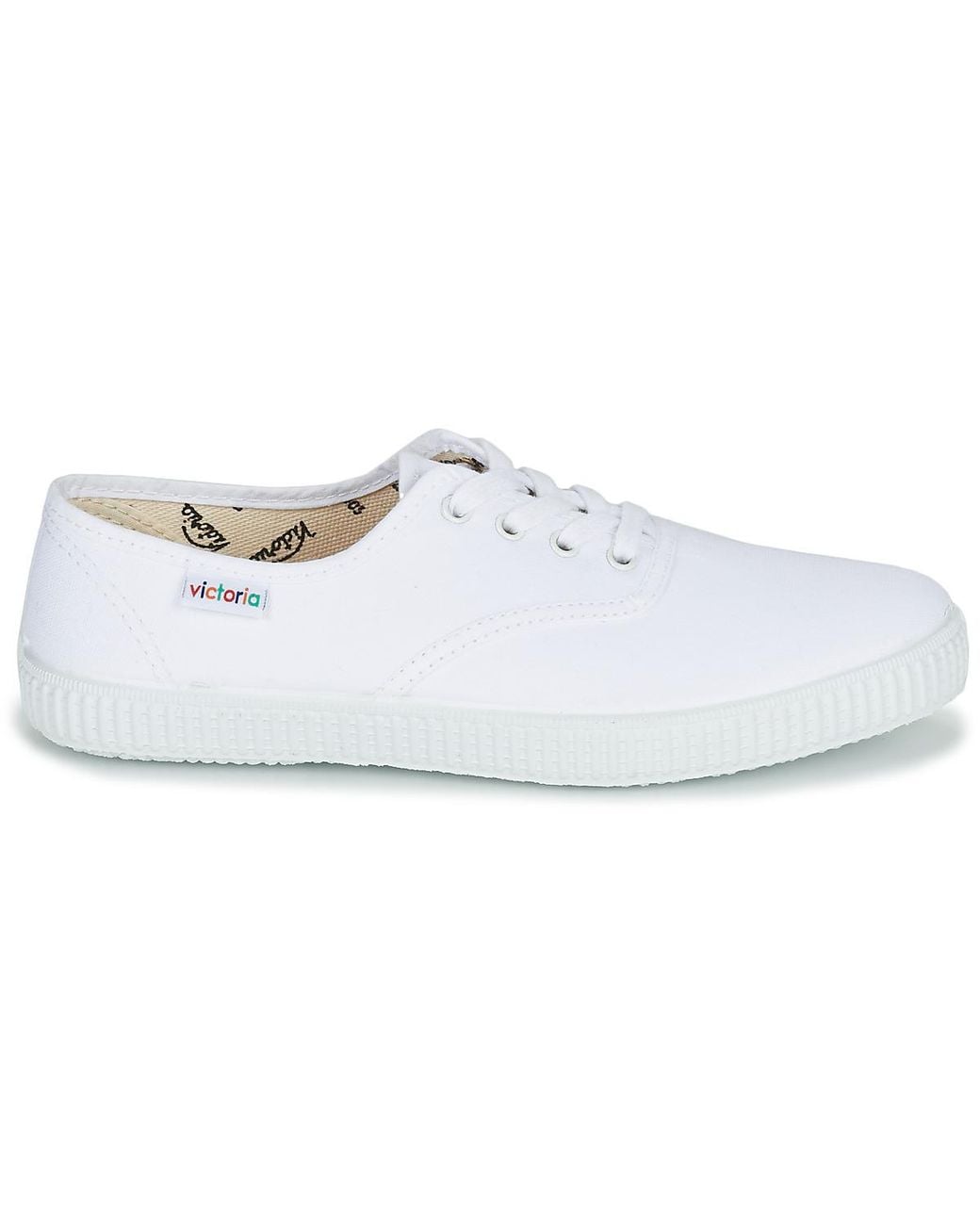 Victoria White Shoes (trainers) Tennis 1915 Inglesa Toile