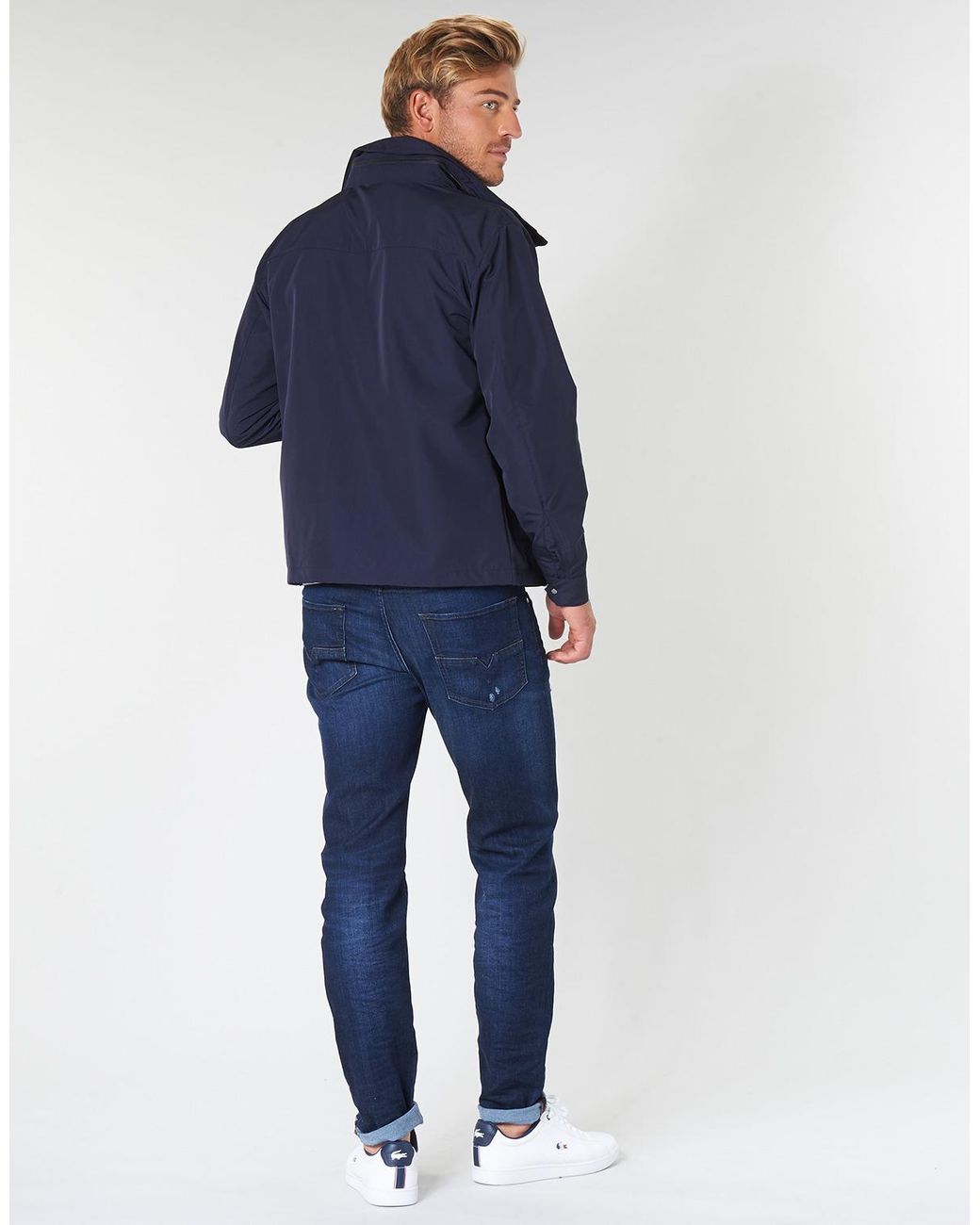 Lacoste Bh8382 Jacket in Blue for Men 