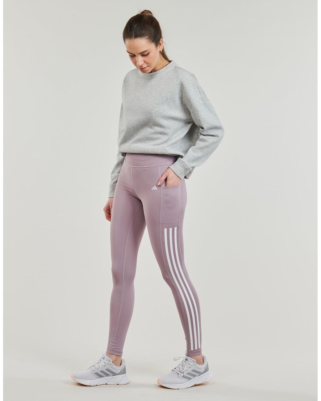 Adidas Purple Tights Opt 3s 1/1 L