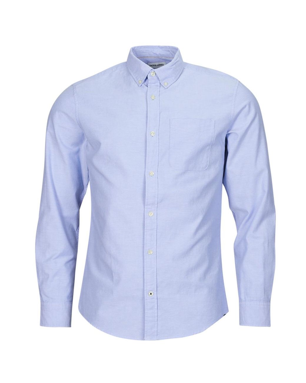Jack & Jones Blue Long Sleeved Shirt Jjeoxford Shirt Ls for men