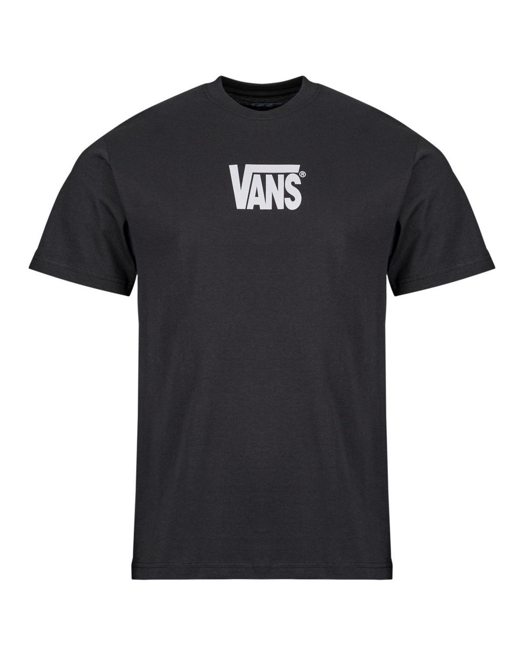 Vans Black T Shirt Stretch Logo Ss Tee for men