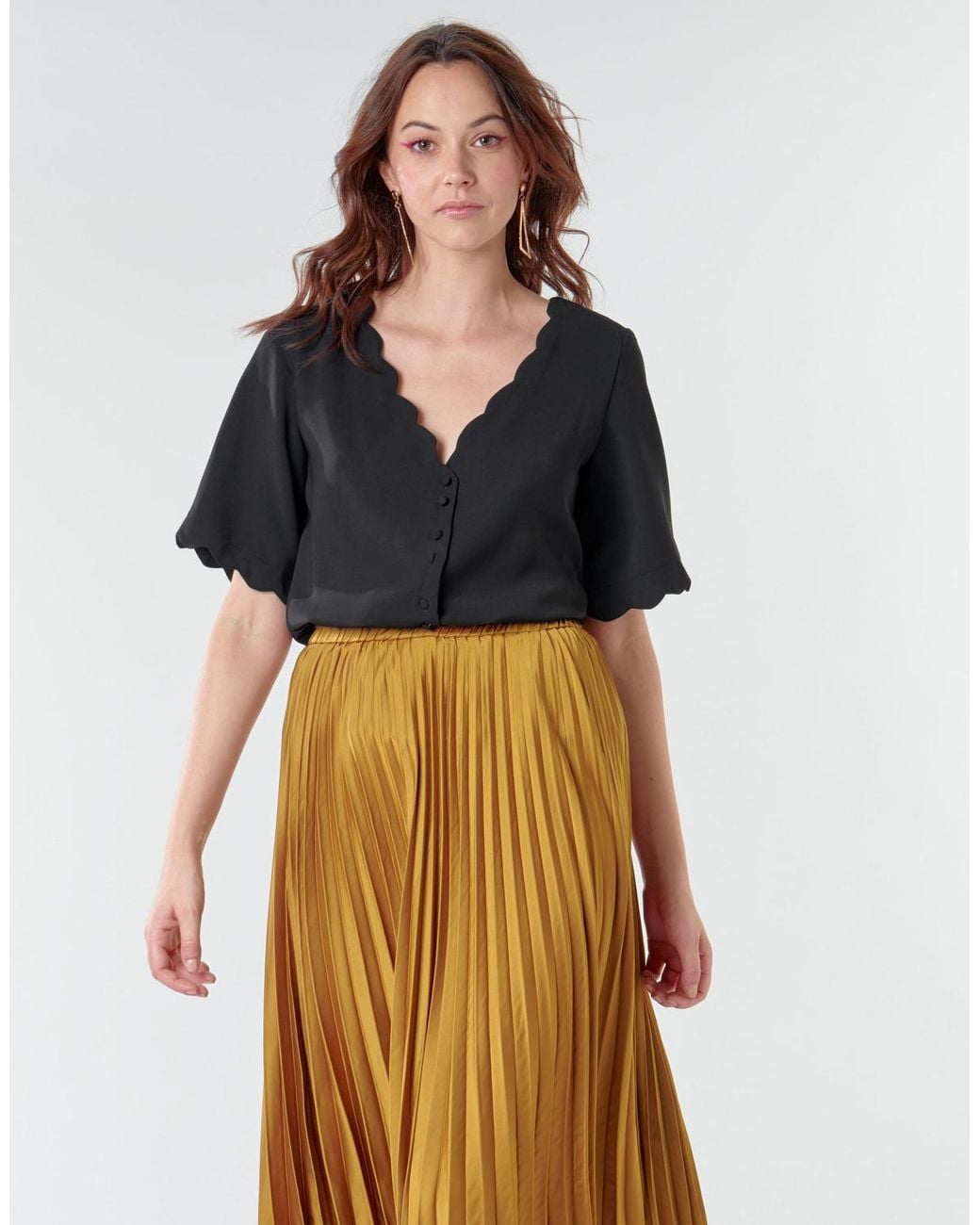 Betty London Black Noisie Blouse