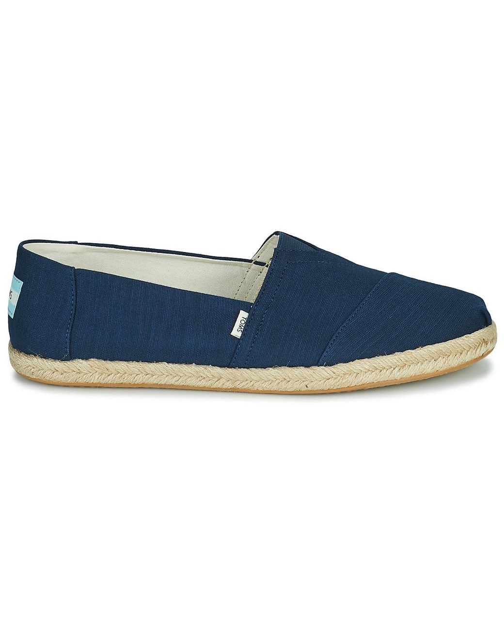 TOMS Blue Alpargata Rope Espadrilles / Casual Shoes for men