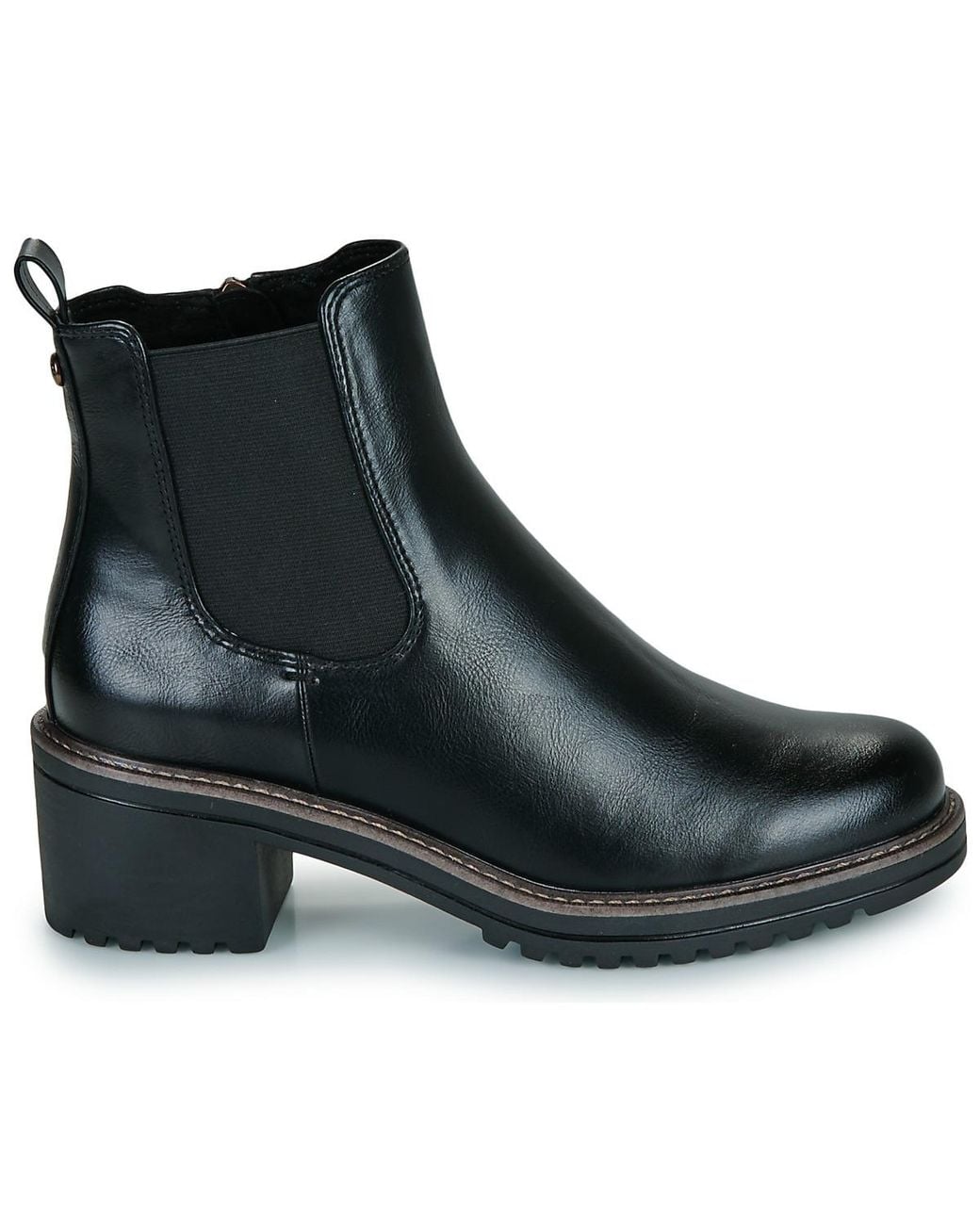 Marco Tozzi Black Mid Boots 2-25421-43-001