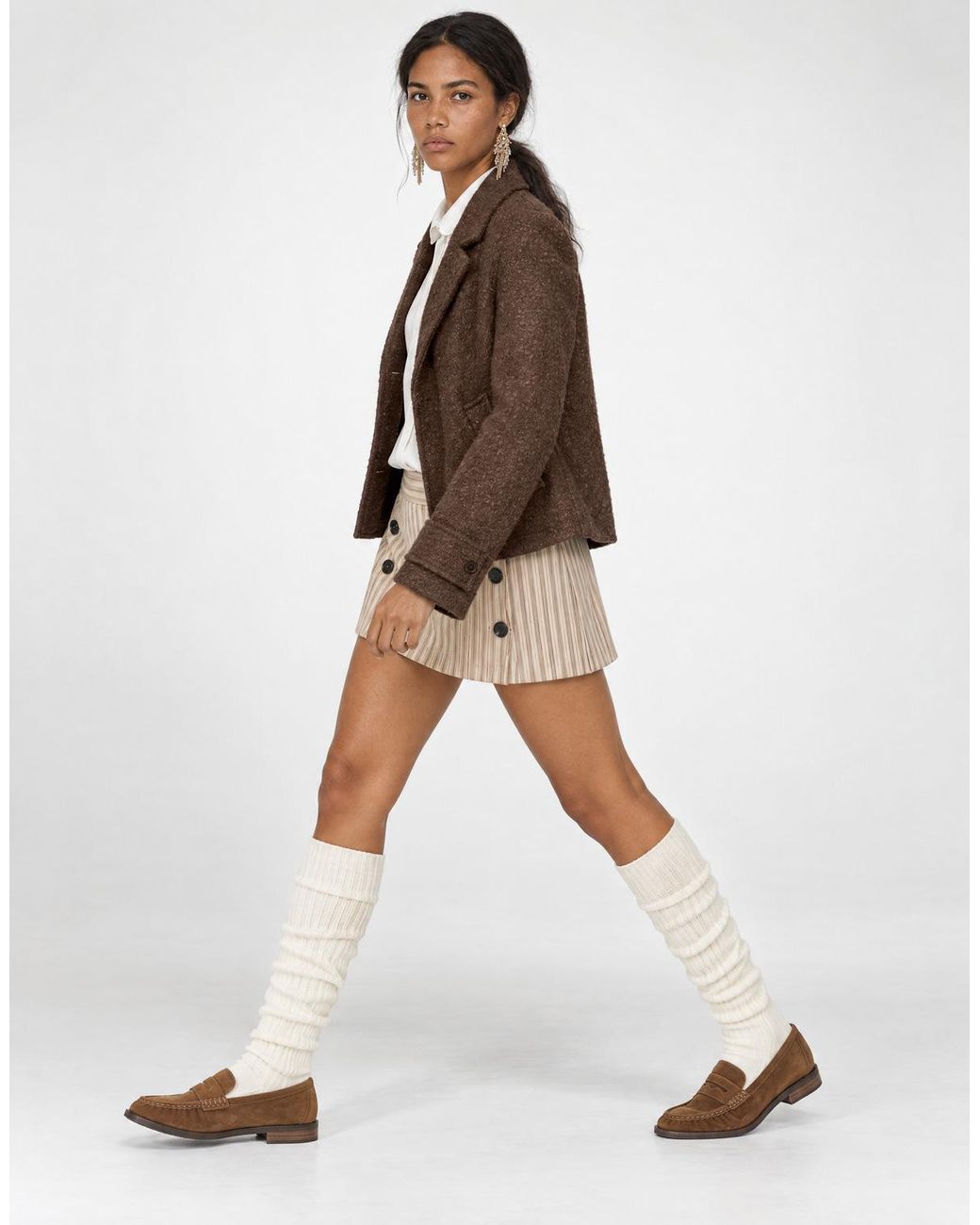 ONLY Brown Coat Onlvaleria Jacket