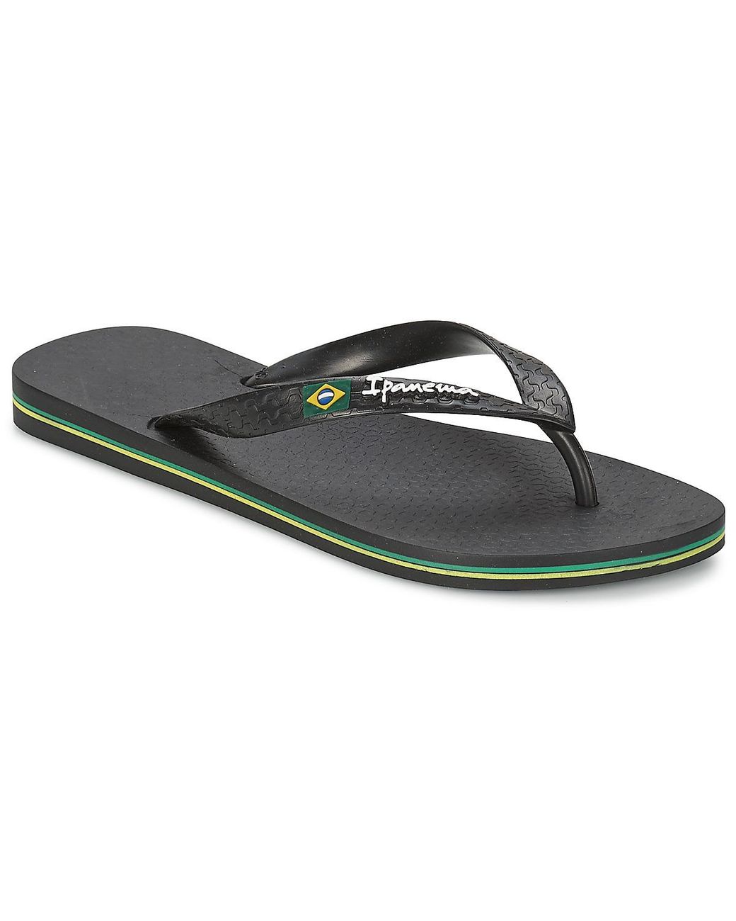 Ipanema Black Clas Brasil Ii Fem Flip Flops / Sandals (shoes)