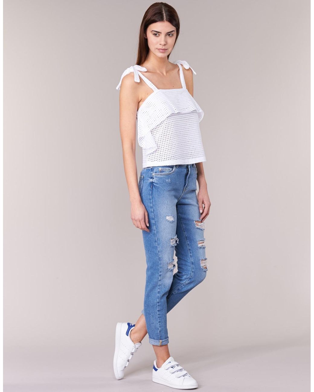 Moony Mood Gema Women's Blouse In White