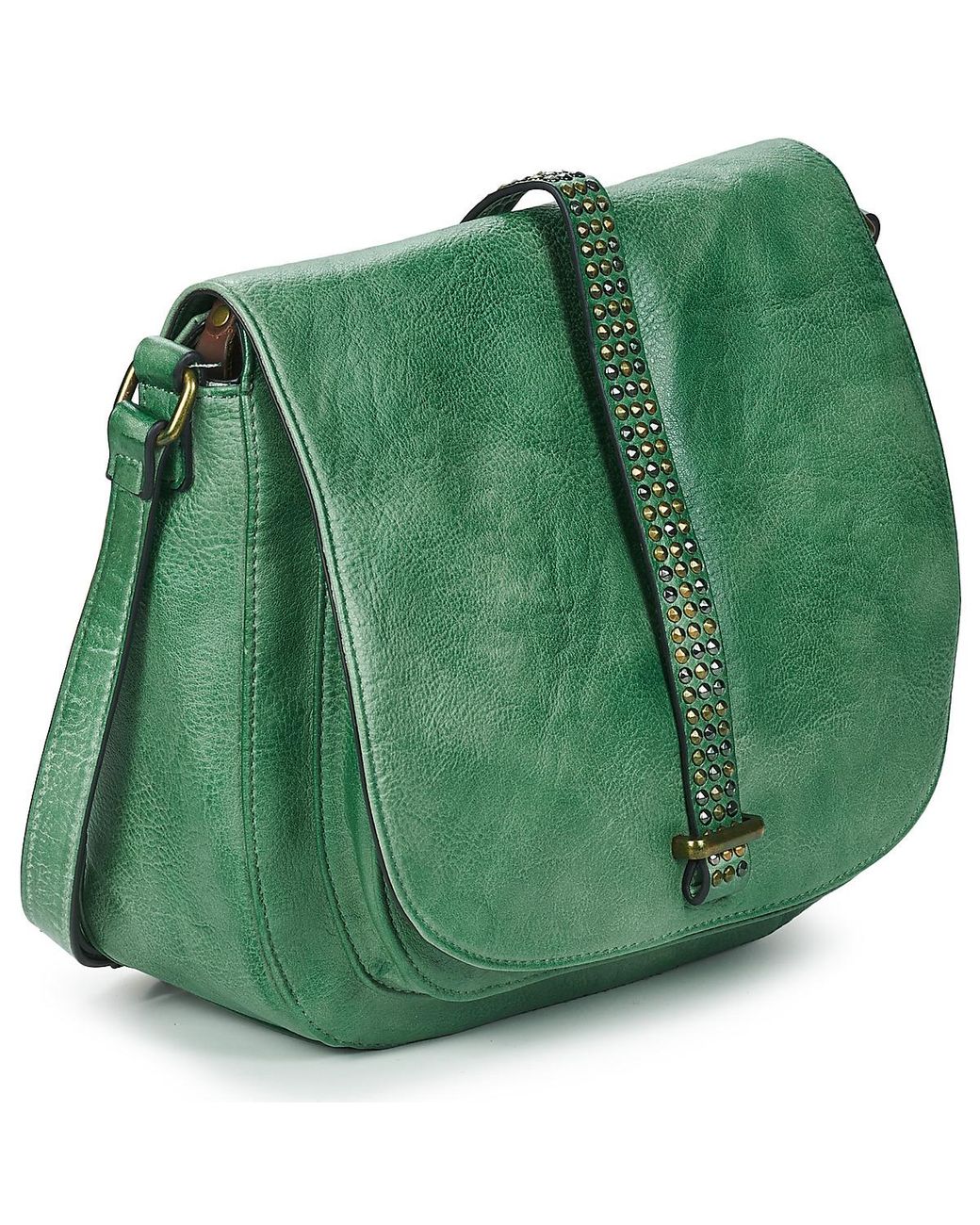 Moony Mood Green Shoulder Bag Lourre