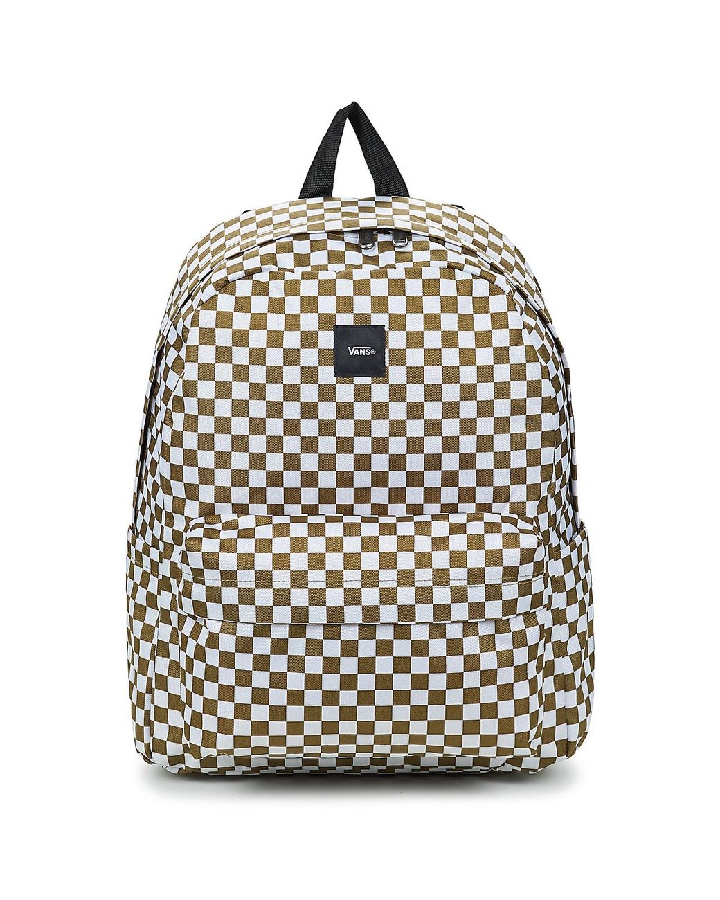 Vans Black Backpack Old Skool Check Backpack 22l