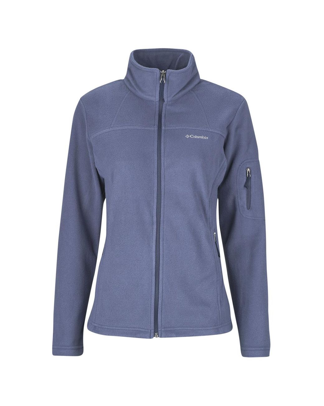 Columbia Blue Fleece Jacket Fast Trek Ii Jacket