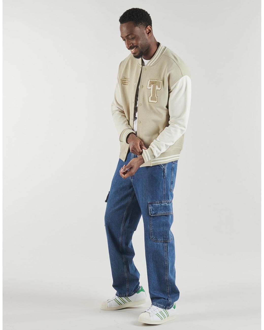 Teddy Smith Green Sweatshirt G-romeo for men