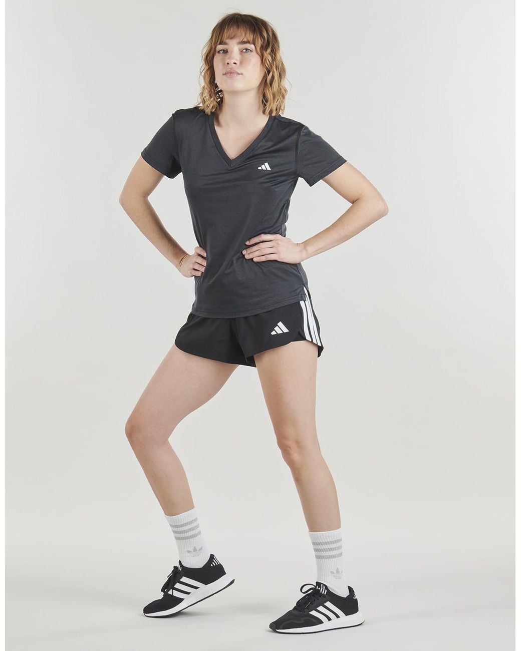 Adidas Black Sports T-shirts Fitness