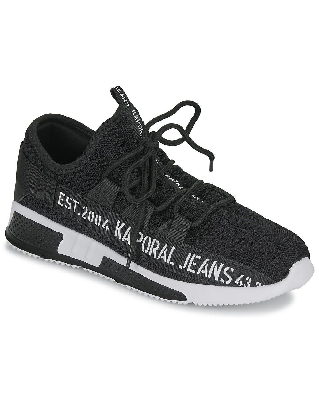Kaporal Black Shoes (trainers) Dofino for men
