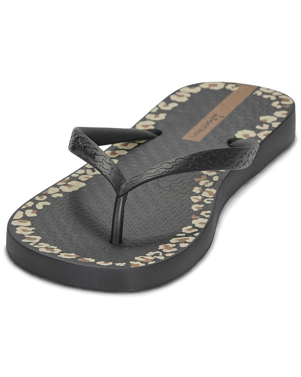 Ipanema Black Flip Flops / Sandals (shoes) Day Fem