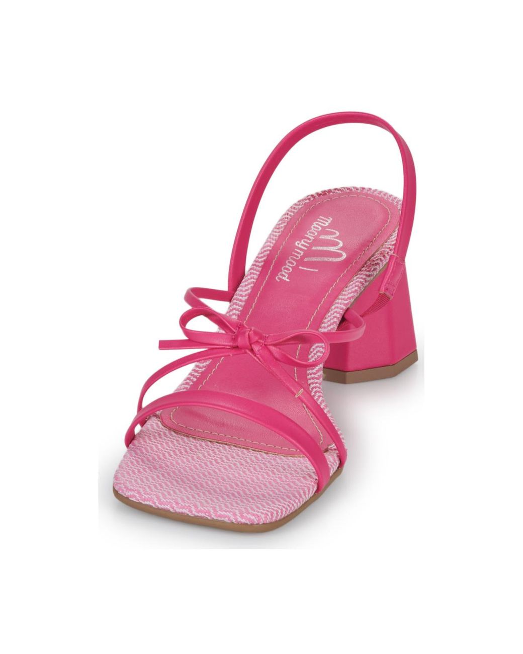 Moony Mood Pink Heeled Sandals Sakuna
