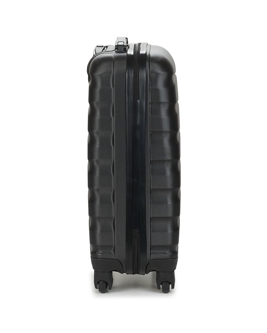 David Jones Black Hard Suitcase Chauvettini 34l Cabin