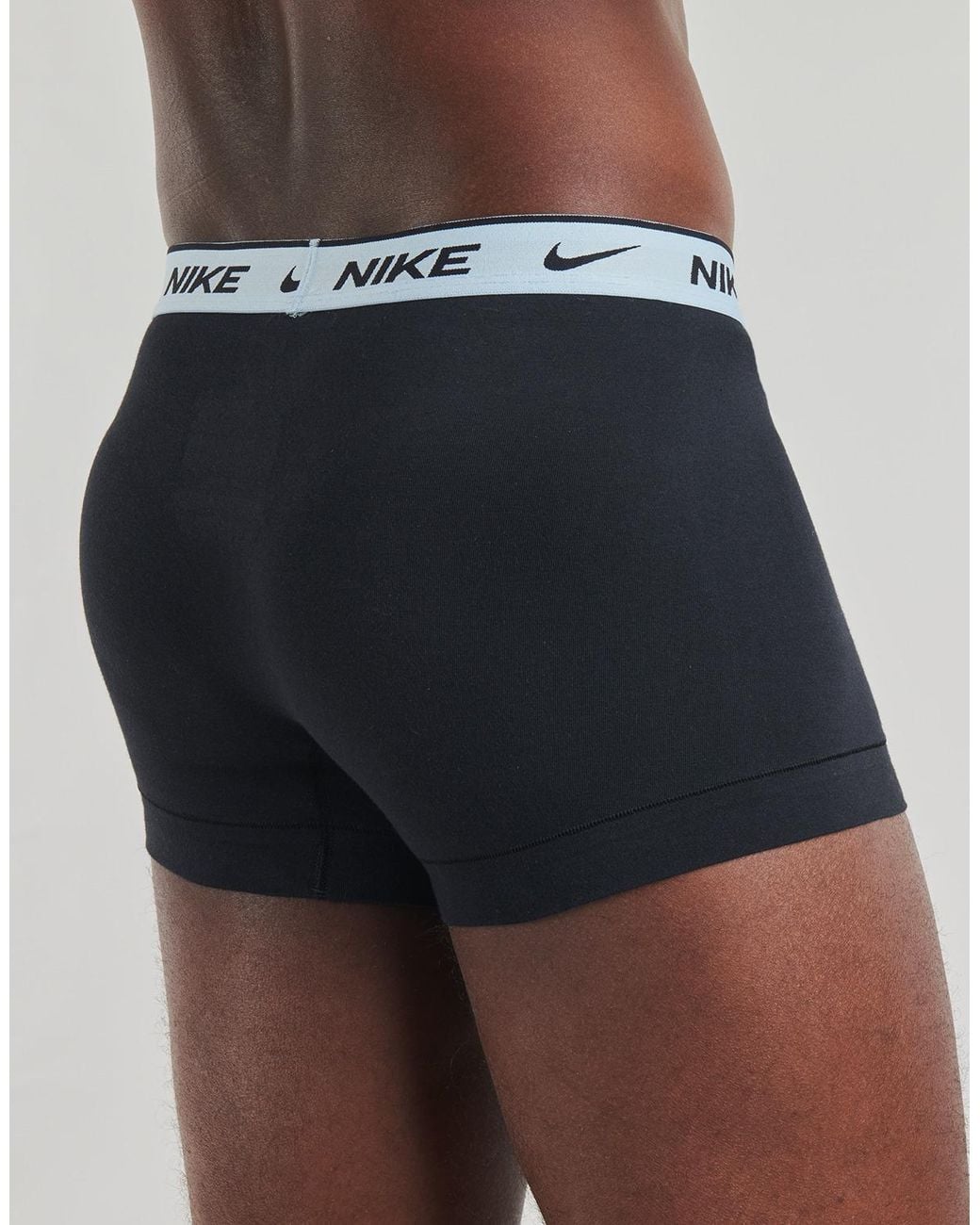 Nike Gray Boxer Shorts Essential Cotton Stretch Trunk 2 for men