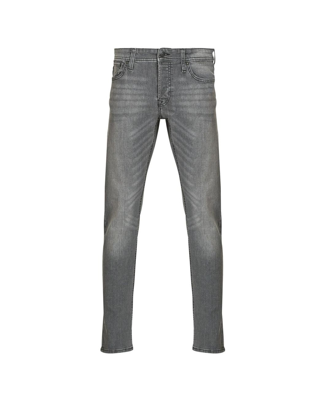 Jack & Jones Gray Skinny Jeans Jjiglenn for men