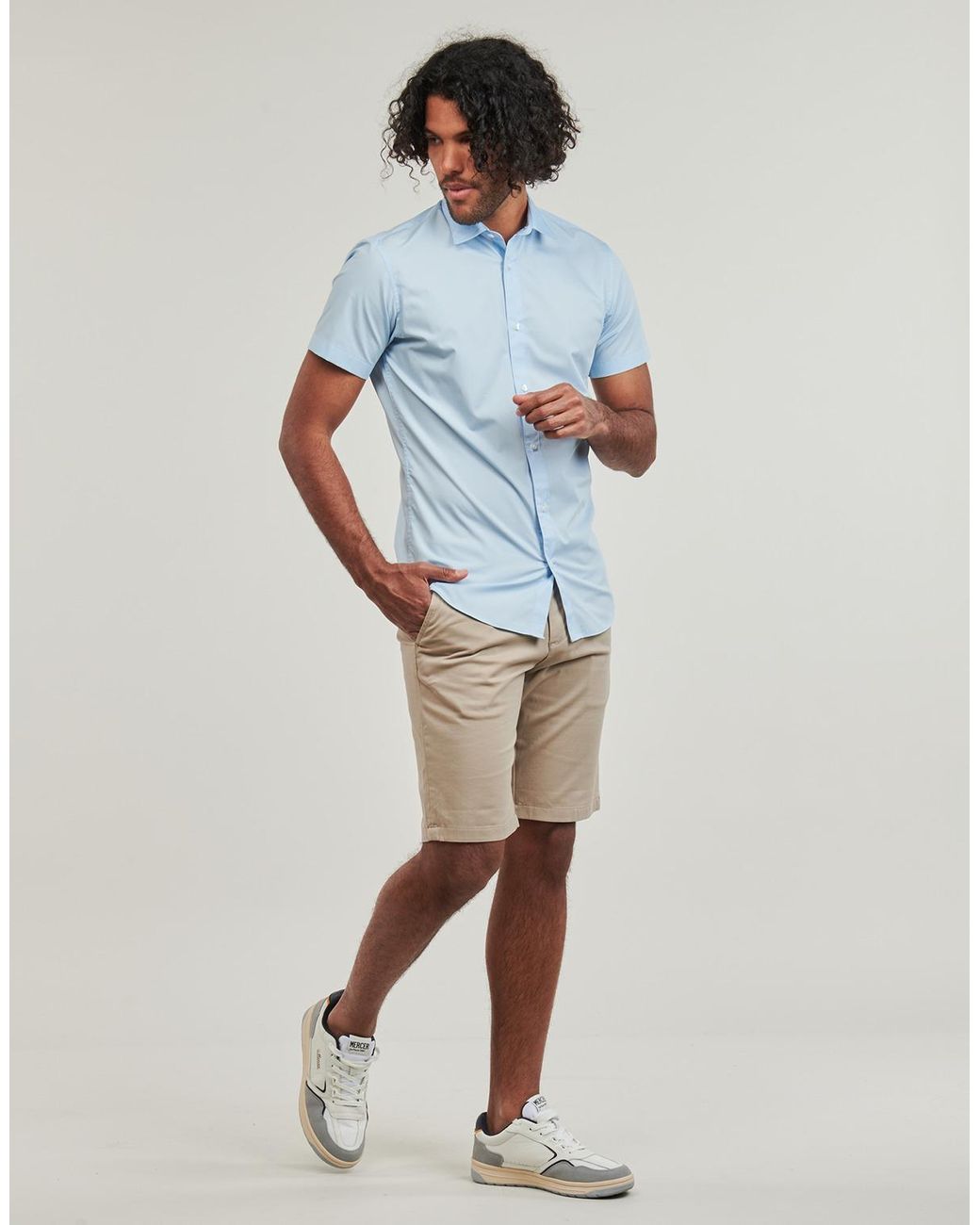 Jack & Jones Natural Shorts Jpstbowie Jjshorts Solid Sn for men