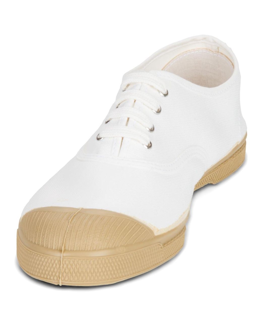 Bensimon White Shoes (trainers) Tennis Colorsole Femme