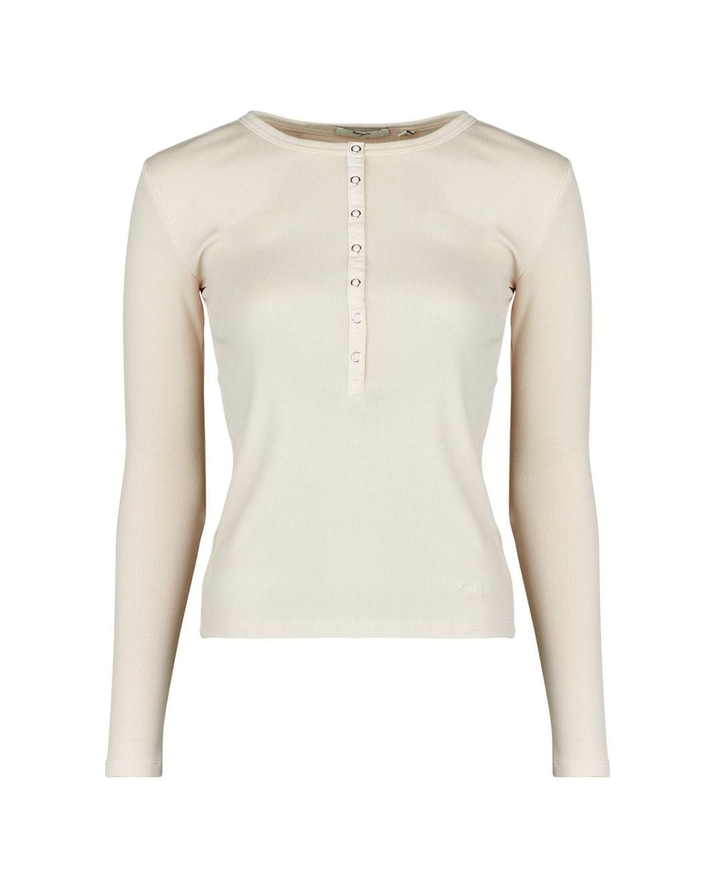 Pepe Jeans Natural Long Sleeve T-shirt Blanca