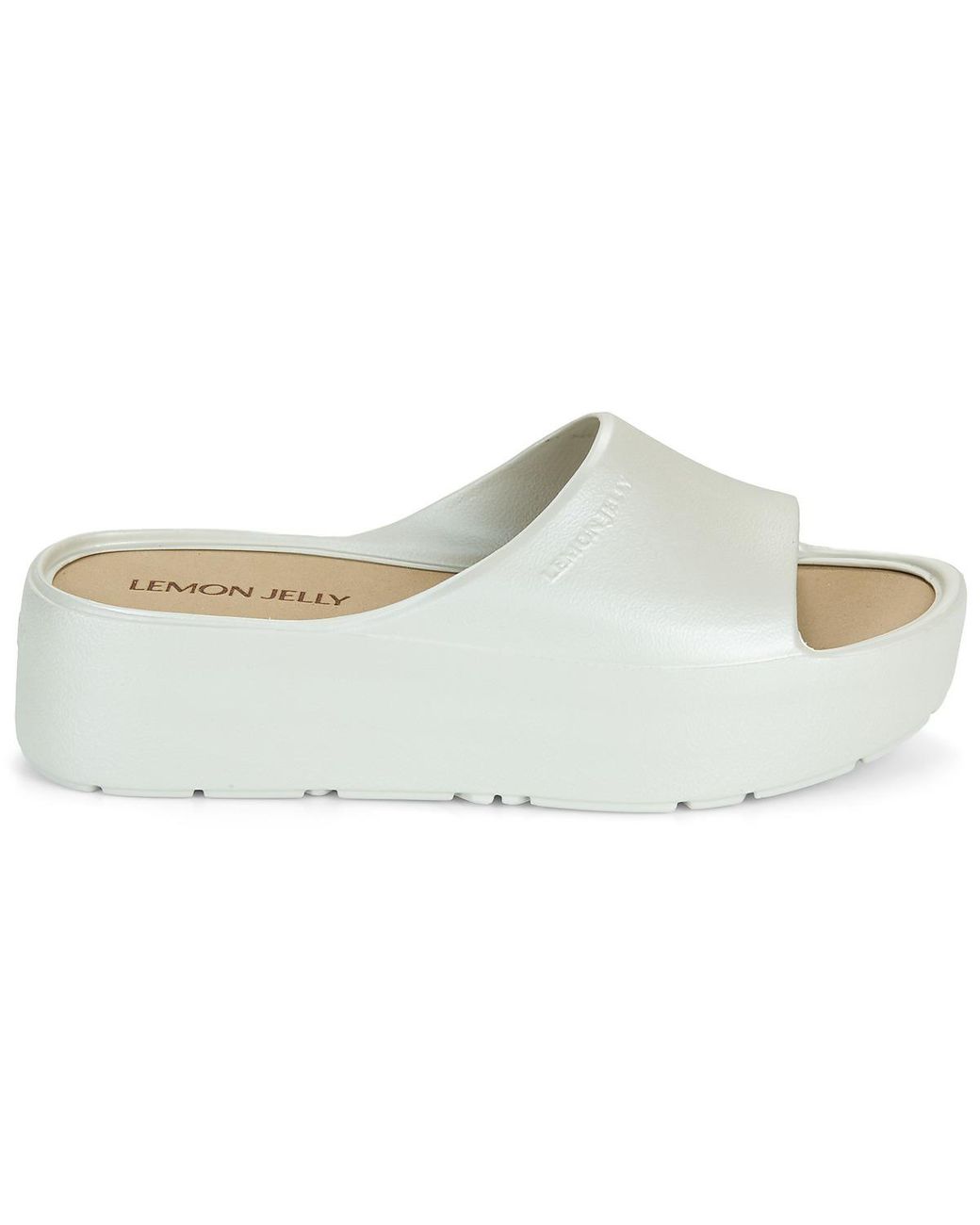 Lemon Jelly White Mules / Casual Shoes Sunny