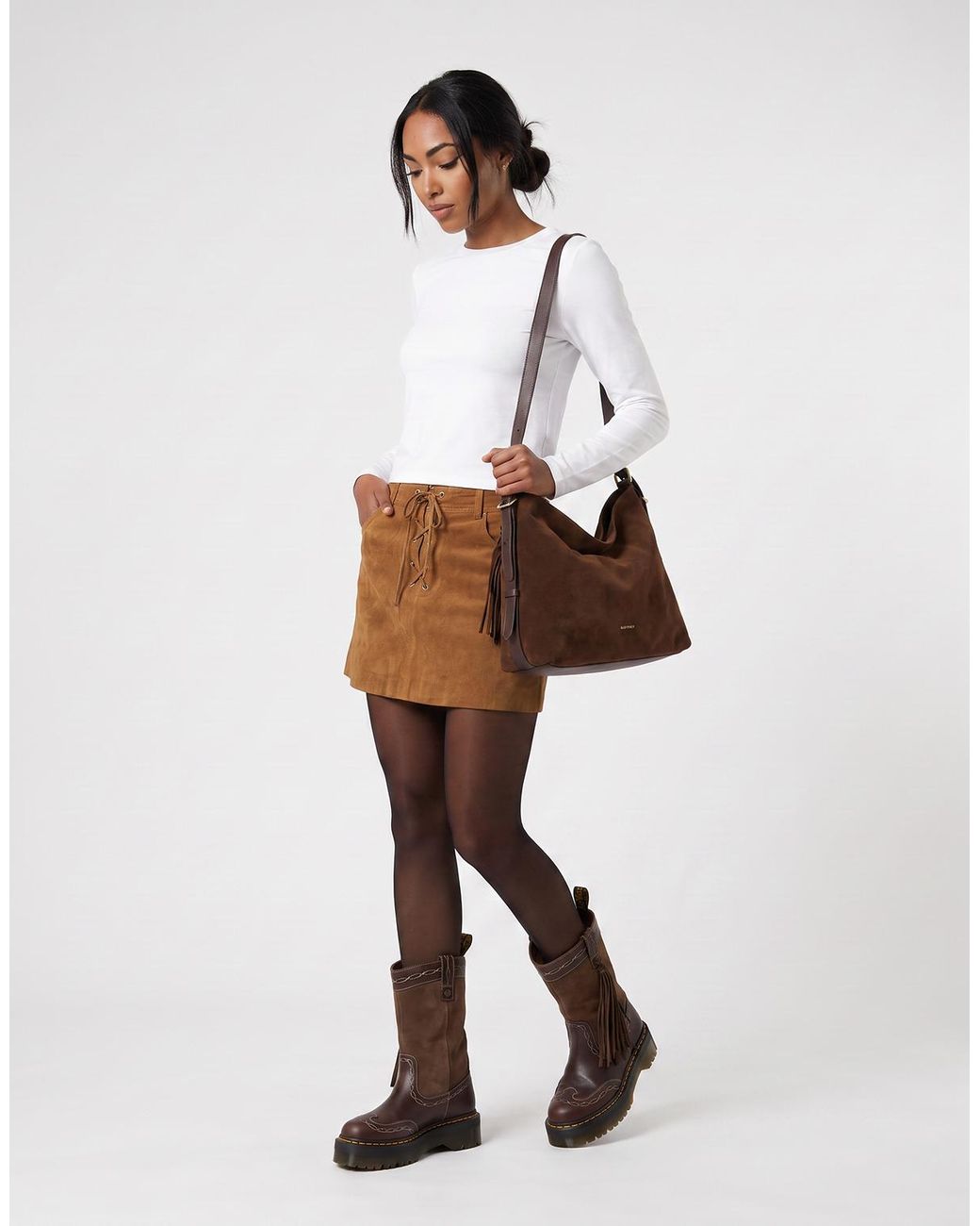ONLY White Sweater Onlbamboo L/s O-neck Top